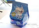 Recyclable Dog Pet Food Packaging Bags With Zip Lock Hang Hole