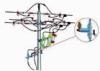 5KA 17kv Polymer High Voltage Lightning Arrester / Gapless Lightning Arrester