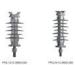 IEC Standard Silicone Insulators 12KV - 24KV Pin Type Insulators