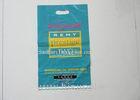 Reusable Patch Handle Carrier Bags PE Heat Cut Clothes Packaging Bag