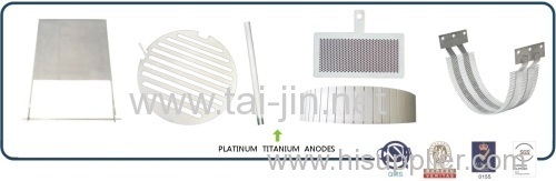 Custom Platinized Titanium Anodes