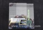 Custom Printed Self Adhesive Plastic Bags Packaging Clear Flap Seal Bags