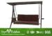 Waterproof Long Wicker Canvas Hanging Swing Chair Garden Swing Seats Outdoor Furniture