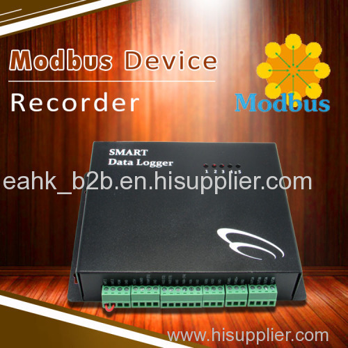 Modbus Device Recorder data capturing and transmission over Ethernet