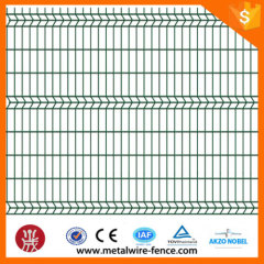 CE Certified 3D Wire Mesh Iron Garden Fence Panel
