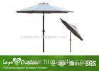 Commercial Sunshade Threshold Offset Patio Umbrella Porch Furniture Sets Wood Frame