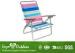 Reclining Sun Loungers Pool Deck Chairs Fabric Material Customized Design