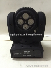 New item 10w beam+40w wash rgbw double face led moving head