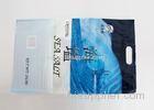 Sea Salt Packaging Die Cut Handle Bags PET PE Recycled With Hole