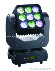 3*3 LED mini matrix beam moving head / mini beam moving head light