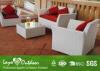 Professional Furniture Manufactory Latest design Hot sale Leisure Rattan Sofa Patio Sofa Set