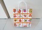 Lady Reusable Custom Printed Shopping Bags Square Bottom Wear Resistant