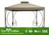 Large Outdoor Canopy Gazebo Party Tent Weatherproof Backyard Outdoor Furniture