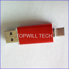 Transparent Cap Usb 3.1 Type C Thumb Drive
