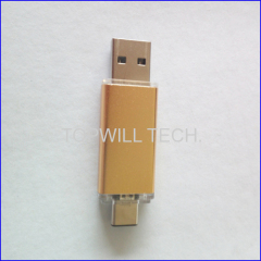 Transparent Cap Usb 3.1 Type C Thumb Drive