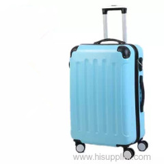 Cheap hard shell bright color trolley suitcase abs luggage