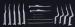 Quilting Circular Knitting Needles Sizes 10 For Zipper Tape Weaving Machine