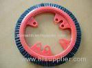 Customized Plastic Monforts Stenter Brushes 3 Rows Inner Diameter 7cm