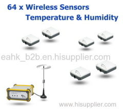 Temperature Humidity Wireless Sensor/64 Channels Wireless Sensor