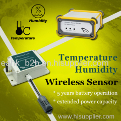 Wireless Temperature Humidity Sensor/64 Channels Wireless Sensor