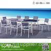 Modern 12 Seater Extending Dining Table Bistro Outdoor Furniture Set Multiple Color