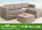 Sling Material All Weather Wicker Patio Furniture With Garden Love Sofa Lounge Chair
