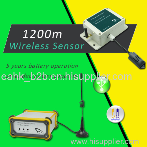 1200m Wireless Sensor/Temperature Humidity Wireless Sensor