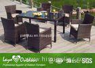 Garden Dining Chairs All Weather Wicker Outdoor Furniture American Style