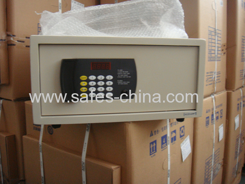 Guestroom safe box with electronic keypad panel for five star hotel with laptop size and cheap price