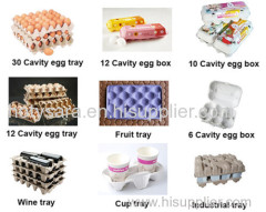 Egg tray machine egg carton machinery direct factory