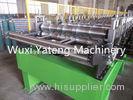 0.7 - 1.5mm Thickness Steel Structural Floor Deck Roll Forming Machine With Pre - Cutting