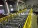 Galvanized Steel Floor Deck Roll Forming Machine 28 Roller Station Customised Size