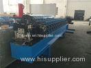 5.5KW Door Frame Roll Forming Machine Wire Electrode Cutting By Chain