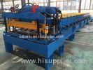 Galvanized Steel Steel Tile Roll Forming Machine 0.4-0.6mm Thickness