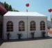 Steel Frame Material Commercial Party Tent With Special Roof Flexible Poles