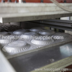 manufacturer ps foam plastic food box container making machine