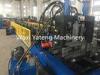 Fully Automatic CZ Purlin Roll Forming Machine With Leveling And Hydraulic Punching
