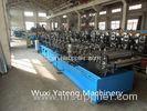 15 KW CZ Purlin Roll Forming Equipment For Big Warehouse Hydraulic Punching And Cutting
