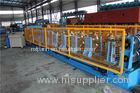 Manual Decoiler Roll Forming Machine For Purlin C Z Type One Side Chain