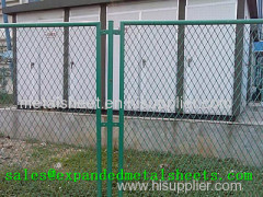 Expanded Metal Security Fence