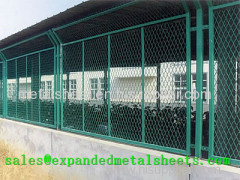 Expanded Metal Security Fence