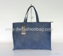 Ladies fashionable PU handbag