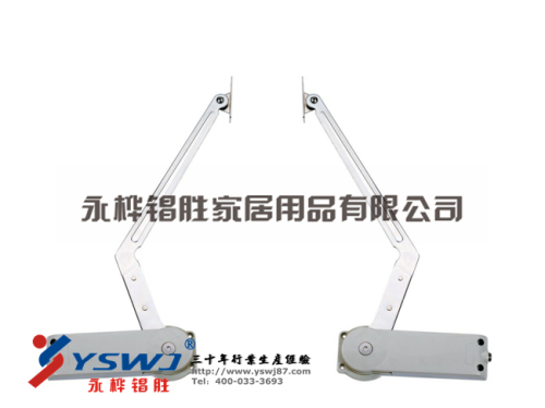 folding cabinet door mechanism