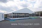 Permanent Tent Structures Glass Wall Outdoor Exhibition Tent with PVC Opaque Cloths