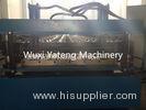 1220mm Width Corrugated Roll Forming Machine With Touch Screen 4kw Cutter Power