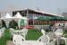 Professional Double Decker Tent White Pvc For Wedding Party Event No Pole Inside