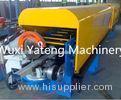 PPGI Material Gutter Roll Forming Machine Adjustable High Speed Chain Drive