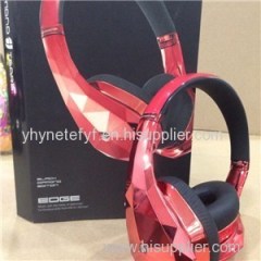 Monster Pink Diamond Tears Edge Noise Isolating On Ear Headphone