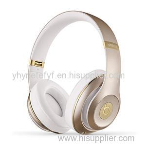 Bluetooth Headphone Rechargable Headset Beats Studio Wireless Headphones Gold