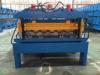 Hydraulic Cutting Steel Roofing Tile Roll Forming Machine With Chain Drive 2-4m/Min